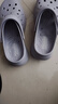 斯凱奇（Skechers）洞洞鞋女士秋季涼拖鞋泡泡鞋厚底增高外穿沙灘鞋踩屎感 曬單實(shí)拍圖