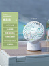 小熊（Bear）電風扇 風寶 辦公室桌面風扇小型迷你便攜usb充電小風扇宿舍戶外露營臺式搖頭電扇伴侶DFS-C05L5 曬單實拍圖