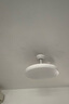 歐普（OPPLE）風(fēng)扇燈吊扇燈遙控LED照明Ra95餐廳臥室吊燈變頻低噪包安裝 冰風(fēng)白 曬單實拍圖