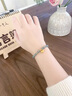 蔻詩(shī)哲 COASZE翡翠手鏈女葫蘆冰種水晶手串高端轉(zhuǎn)運(yùn)珠七夕節(jié)生日禮物送老婆媽媽 翡翠【福鎖長(zhǎng)青】 曬單實(shí)拍圖