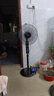 海爾（Haier）電風(fēng)扇家用落地扇立式大風(fēng)量搖頭電扇客廳宿舍節能辦公室柔風(fēng)輕音易拆洗七葉風(fēng)扇 HFS-J3511B 曬單實(shí)拍圖