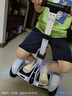 柏思圖（besintu）電動(dòng)兒童智能平衡車3-6-12歲體感10歲到15歲以上座椅成年人站座兩輪雙輪自動(dòng)手扶越野新款自平行車 C白54V【三控+座椅APP+炫光輪】 曬單實(shí)拍圖