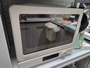 美的（Midea）小滋味2.0微烤炸一體機(jī)微波爐電烤箱空氣炸三合一變頻平板專業(yè)烘烤石墨烯烤管(C15) 曬單實(shí)拍圖