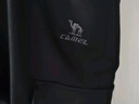 駱駝（CAMEL）速干工裝女褲戶外登山旅行休閑梭織長褲 J25BAYL6079 幻影黑 S 曬單實拍圖
