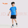 安踏兒童套裝男童跑步速干衣夏裝短袖短褲運(yùn)動(dòng)兩件套A352425722 曬單實(shí)拍圖