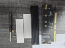 綠聯(lián) Pcie轉M.2 NVMe拓展卡兼容Pcie5.0/4.0/3.0適用臺式主機電腦機箱x4/x8/x16擴展SSD固態(tài)硬盤(pán)轉接卡 曬單實(shí)拍圖