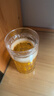 創(chuàng  )意啤酒杯透明塑料大容量扎啤杯寬口雙層冰箱冷凍冰杯400ml 我命由我不由天 曬單實(shí)拍圖