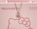 潮色繪三麗鷗HelloKitty星月項鏈女高級感小眾吊墜女孩生日禮物女生3071 曬單實(shí)拍圖