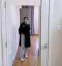 亞克力軟鏡子貼墻自粘穿衣鏡全身家用粘貼試衣鏡高清墻貼 亞克力軟鏡子40*150cm 曬單實(shí)拍圖