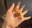 中國黃金平安福祿葫蘆黃金項鏈女足金吊墜七夕情人節禮物送女朋友老婆 金重約1.4g【足金項鏈】 曬單實(shí)拍圖