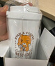 樂扣樂扣316不銹鋼保溫杯咖啡杯男女生高顏值kakao聯名水杯新款400ML白色 曬單實拍圖