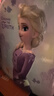 迪士尼（disney）書(shū)包小學(xué)生女童1-3年級3D壓膜高顏值抑菌透氣雙肩包愛(ài)莎公主紫色 曬單實(shí)拍圖