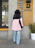 波司登2025秋季新款男女兒童一手長三合一羽絨服保暖外套T250131340 櫻粉色1870 130 /64 約 115-130cm 26kg 曬單實(shí)拍圖