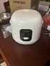 蘇泊爾（SUPOR）電飯煲電飯鍋1.6L迷你1-2人陶瓷油內膽多功能小電飯煲陶瓷油內膽一鍵操作煮飯保溫功能便攜提手 1.6L F16R71 曬單實(shí)拍圖