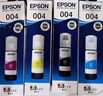 愛(ài)普生（EPSON）004墨水原裝 適用愛(ài)普生L3115 L3116 L3117 L3118/L3119 L3153打印機墨水墨盒耗材 四色套裝黑青紅黃彩色 曬單實(shí)拍圖