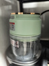 伯可福（bokuk）打蒜泥搗碎器搗蒜器電動(dòng)絞肉機家用打蒜器絞蒜料理機蒜頭辣椒攪蒜器小型蒜蓉機輔食機攪碎器碎肉機 松石綠 0.3L 曬單實(shí)拍圖