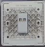 德力西（DELIXI）開(kāi)關(guān)插座面板 CD815白色升級款暗裝墻壁86型電源開(kāi)關(guān)插座家裝建材 斜五孔插座 曬單實(shí)拍圖