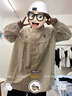 矜持范襯衫女秋季2025新款長(cháng)袖寬松大碼刺繡花朵拼接森系上衣寬松娃娃衫 白色 M 碼建議100斤 曬單實(shí)拍圖