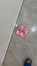 迪士尼童鞋夏季浴室涼拖鞋女童愛(ài)莎公主戶(hù)外防滑一字拖F1361 橘粉  曬單實(shí)拍圖