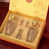 五糧液股份出品 官方授權 52度優(yōu)級 濃香型白酒 喜福盛世 52度 500mL 2瓶 禮盒裝（內含酒具） 曬單實(shí)拍圖