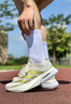 阿迪達(dá)斯 （adidas）男 跑步系列 ADIZERO BOSTON 13 M 跑步鞋 JS4947 粉白/金  41 曬單實拍圖