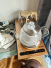 友家鋪?zhàn)樱˙iooner）全自動(dòng)上水電熱水壺?zé)畨丶矣棉k公茶臺(tái)一體機(jī)茶桌茶幾嵌入式茶具套裝 RY-09金色保溫1L 曬單實(shí)拍圖