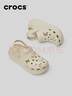 crocs檀健次推薦款經(jīng)典泡芙洞洞鞋|207521 骨白色-2Y2 37/38(230mm) 曬單實(shí)拍圖