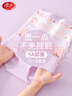 浪莎兒童內褲女童中大童發(fā)育期三角褲六條裝 紫色小兔 150 曬單實(shí)拍圖