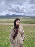 恒源祥棉麻圍巾女紗巾沙漠拍照沙灘絲巾包頭巾海邊民族風(fēng)旅游披肩外搭女 棕色 曬單實(shí)拍圖