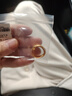 中鑫珠寶黃金耳環(huán)女足金999.9耳圈斜紋送媽媽金首飾婆婆中老年 【現貨】3.56g 曬單實(shí)拍圖