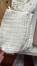 安可新 嬰兒7A抗菌純棉紗布尿布【6條裝】新生兒12層透氣可水洗17*45cm 曬單實拍圖