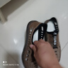 夏季新款涼鞋男透氣休閑皮鞋男駕車鞋鏤空透氣舒適 深卡其色 單層 8315鏤空深咖 42 曬單實(shí)拍圖