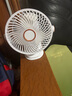 新款6寸USB小風(fēng)扇/電風(fēng)扇桌面/小電扇/小臺扇便攜迷你手持夾子睡眠小風(fēng)扇辦公室宿舍桌面 白色 400mAh USB直插款【不帶開(kāi)關(guān)燈光檔位】 曬單實(shí)拍圖