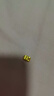 御邪黃金五瓣花轉運珠足金999花朵吊墜手鏈串珠百搭教師節老師禮物 小黃金五瓣花：0.15g 曬單實(shí)拍圖