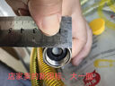 潛水艇（Submarine）燃?xì)夤?分接頭304不銹鋼新國標(biāo)防爆天然氣專用金屬波紋軟管液化氣 【2米配通用接頭】新國標(biāo)2024 曬單實(shí)拍圖