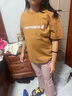 安奈兒（Annil）【7A抗菌】童裝男女童短袖t恤親子裝夏吸濕透氣休閑上衣 曬單實(shí)拍圖
