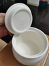 胖東來(lái)陶瓷隔水燉湯盅燉盅家用蒸盅燉罐沙縣煲湯瓦罐煨湯的瓦罐一人份 350ml 白色小號瓦罐（ 曬單實(shí)拍圖