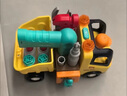 匯樂玩具拆裝工具卡車嬰幼兒童玩具車工程車男女孩寶寶1-3歲生日周歲禮物 曬單實(shí)拍圖