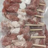 珍百年牛肉串羊肉串組合1000g50串中秋燒烤半成品食材套餐烤肉烤串夜宵 曬單實(shí)拍圖