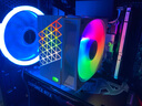 超頻三（PCCOOLER）紅海H4炫彩 白色CPU風(fēng)冷散熱器（4熱管/PWM風(fēng)扇/頂蓋發(fā)光/支持12/13代1700/AM4/AM5/133mm高度） 曬單實(shí)拍圖