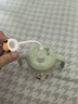 貝親兒童牛奶杯1-3歲寶寶喝水喝奶PPSU直飲奶瓶雙吸管水杯 綠色330mL 曬單實拍圖
