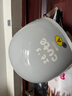 鳳凰（phoenix）國標(biāo)3C認(rèn)證電動車摩托車頭盔復(fù)古款TK708藍(lán)灰色 雙形態(tài)帽檐瓢盔雙鏡片半盔男女士均碼 曬單實拍圖