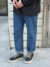 駱駝動感男鞋2025新款秋冬季復(fù)古休閑運動厚底工裝鞋男戶外防滑耐磨馬丁靴 黑色 44 曬單實拍圖