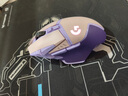 羅技（G）G502無線鼠標(biāo) 電競游戲鼠標(biāo) 機械充電筆記本電腦邏輯鼠標(biāo)送男生男友禮物 G502無線葡萄紫【無線充電底座】 曬單實拍圖