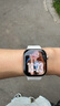 Apple/蘋果 Watch Series 10 智能手表GPS款42毫米玫瑰金色鋁金屬表殼淡桃粉色運動型表帶S/M MX1R3CH/B 曬單實拍圖
