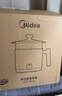 美的（Midea）電煮鍋 宿舍小電鍋 電蒸鍋 學(xué)生寢室一體泡面小火鍋 多功能鍋 XZE1613 1.7L 配蒸籠【國家補貼】 曬單實拍圖