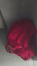百麗絲水星家紡出品結婚四件套婚慶純棉刺繡婚房結婚套件大紅色床單被套 曬單實(shí)拍圖