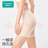 全棉時(shí)代（PurCotton）2025春女士三分打底褲-中腰+抗菌*防走光褲 160/90 黑色 淺杏膚 1條 165/L 曬單實(shí)拍圖