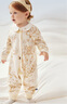 babycare寶寶連體衣純棉新生兒長(cháng)袖爬服哈衣滿(mǎn)月嬰兒衣服 獅子王國  73cm 曬單實(shí)拍圖