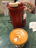京東京造 保溫杯 雙飲口咖啡杯【陶瓷內(nèi)膽-316不銹鋼】 紅色500ml 曬單實(shí)拍圖